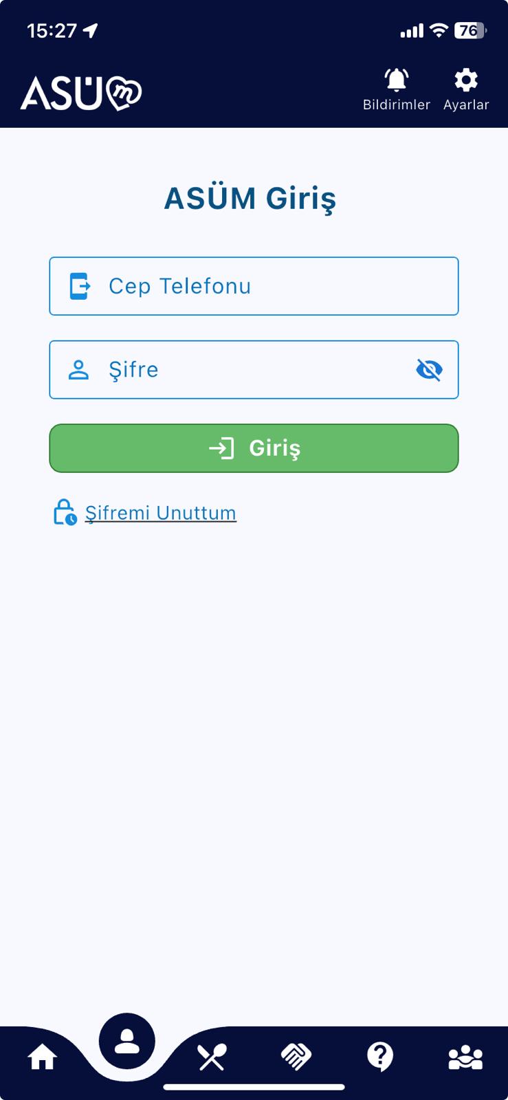 ASÜM Giriş